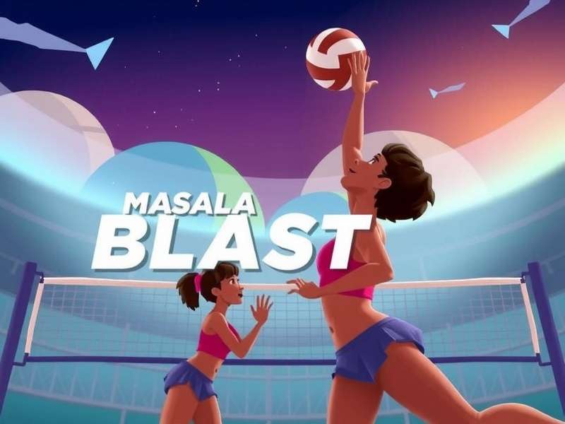 Masala Blast Volley Game Cover
